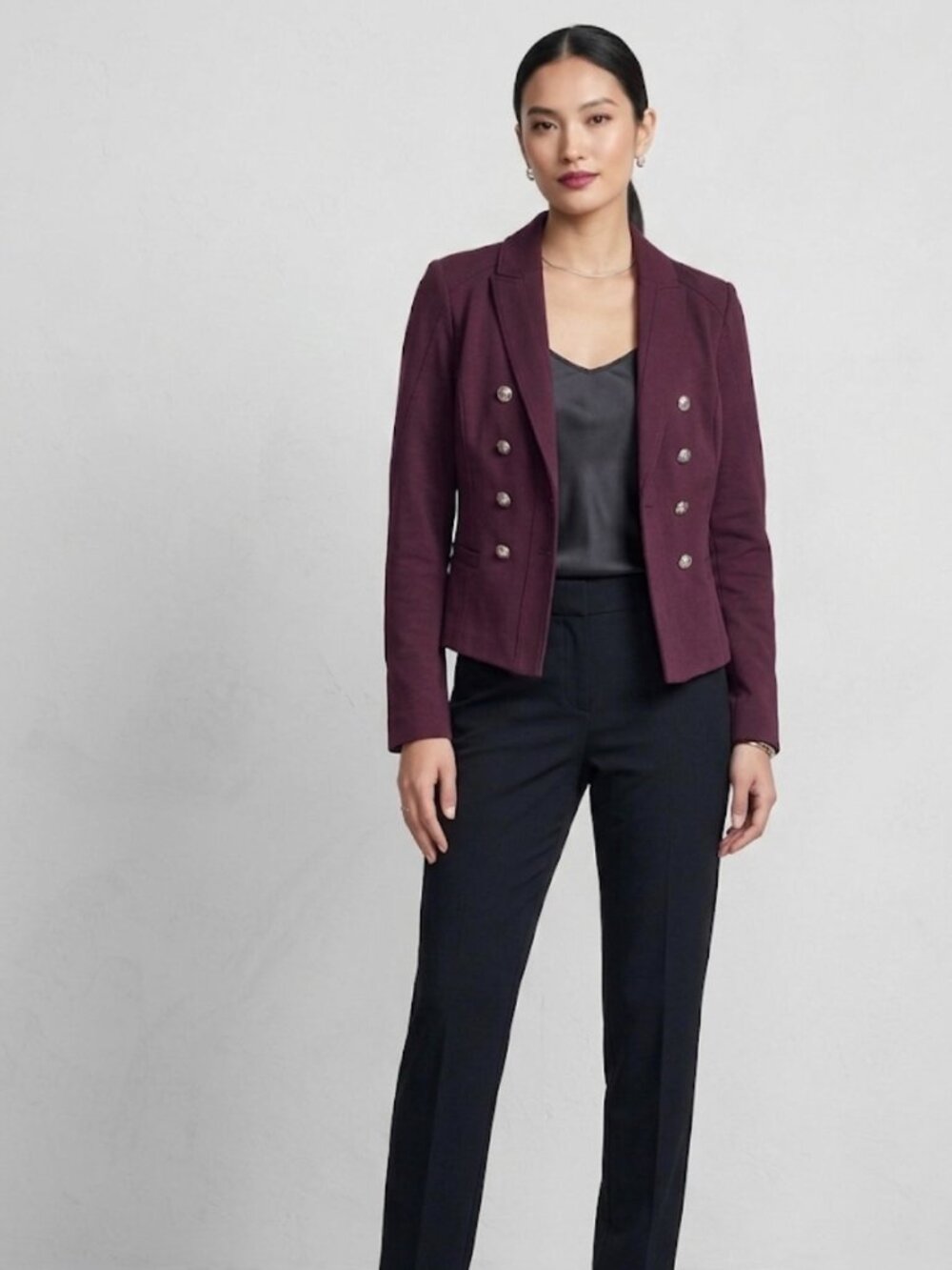 White House Black Market Blazer Suit Jacket Women's Size 12